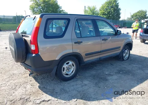 2003 Honda Cr-V Lx из США, поврежденный, VIN SHSRD78483U125807